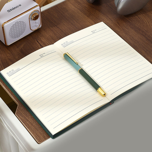 Tùy chỉnh A5 softcover da máy tính xách tay 120 gam Cai Trị giấy in logo của công ty cá nhân tùy chỉnh Nhật Ký Tạp Chí - Product Image 4