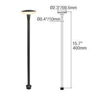 Lumière extérieure basse tension LED de voie de paysage de jardin pour la passerelle extérieure cour chemin Patio pelouse fleur lit plante décor