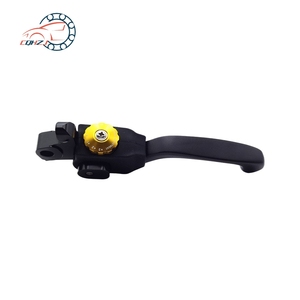 Palanca de Freno Delantero para Motocicleta CQHZJ, Palanca de Freno Plegable para <span class=keywords><strong>Motocross</strong></span>, 7 Velocidades Ajustables para YAMAHA <span class=keywords><strong>KAWASAKI</strong></span> - Product Image 6