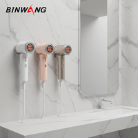 Sèche-cheveux ionique infrarouge lointain haute vitesse Binwang |   Moteur BLDC 1400W 110 000 tr/min |   Système intelligent de tension universelle pour hôtels et foyers