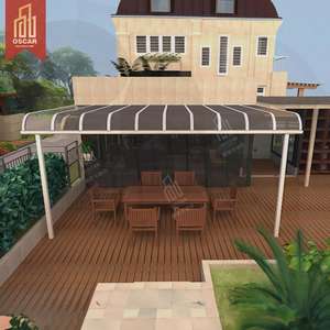 <span class=keywords><strong>Toile</strong></span> amovible pour fenêtre rétractable automatique S avec éclairage Led Home Office <span class=keywords><strong>Store</strong></span> Windows Protection UV Auvent étanche - Product Image 3