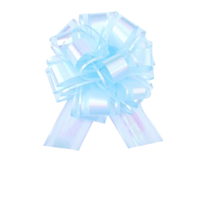 Noeuds papillon faciles à déplier avec cordon, en ruban PP, pour emballer des boîtes cadeaux, couleurs assorties, pour la décoration de ballons, de voitures de mariage - Product Image 1