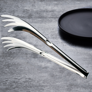 DFT08 -1 Pinzas para Alimentos de Acero Inoxidable Personalizadas con Forma de Palma de Mano para Pollo, Gallina y Gallo, con 4 Dientes, Pinzas para Espaguetis, Catálogo - Product Image 2