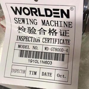 WD-GT800D-4 nuevo tipo de accionamiento directo <span class=keywords><strong>Overlock</strong></span> <span class=keywords><strong>Industrial</strong></span> Japón hecho a medida de la máquina de coser - Product Image 6