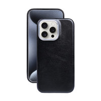 Étui Classique en Cuir Huilé Effet Vieilli, Coque de Protection Intégrale Antichoc pour iPhone 17 16 Pro Max 15 13 14 12 11 – Vente en Gros