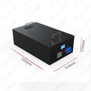 Lifepo4-Batería de ciclo profundo de 48V y 100Ah, con Balance activo inteligente, 200A, BMS, para carros de Golf, AGV, carretilla elevadora - Product Image 6