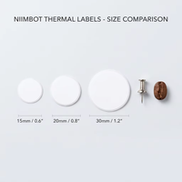 Cartes d'instructions d'utilisation personnalisées imprimées en couleur crème avec bordure dorée et étapes d'entretien pour les marques de produits pour les ongles et de beauté
