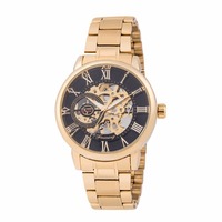 Forsining Herren Klassische Royal Skeleton Zifferblatt Edelstahl Uhr Mode Goldene Mechanische Wasserdichte Masculino Relógio