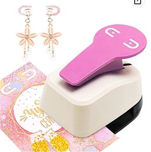 Personalizado al por mayor tarjeta colgante flor en relieve impresión perforador conjunto Ding pendientes collar pulsera-otras artesanías - Product Image 5