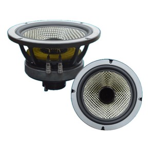 Altavoces coaxiales de 8 y 10 pulgadas con cono de fibra de carbono y borde de espuma para audio de cine en casa - Product Image 1