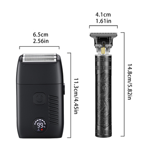 Portable USB-Charging <b>Shaver</b> Reciprocating Beard Shaving Blade Men's Grooming Kit for <b>Face</b> Household Use Household Shav - Product Image 5