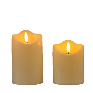 Flickering LED Ivory Electronic Candle, Flameless <b>Tealight</b> Candle,Battery Operated LED <b>Tealight</b> Candle, for Weddings - Product Image 2