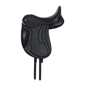 Premium Full-Grain Western Equestrian Trail Saddle Durable <b>Dressage</b> Jumping Padded Leather B2B Wholesale for Horse Riding - Product Image 1