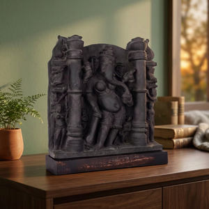 Estatua de Ganesha Femenina Vinayaki, Decoración Tradicional Hindú para Mesa - Product Image 3