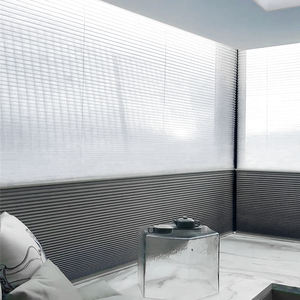 يوم بمحرك وتعتيم ليلي لاسلكي ظلال خلوية مزدوجة الخلية بتنسيق كهربائي أسود - Product Image 3