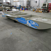 Bateau monté sur véhicule 3,2 m en plastique PE, bateau de pêche pliable à assembler, bateau rapide, bateau de pêche portable, bateau d'assaut