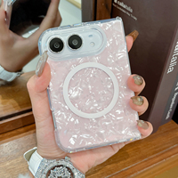 Coque de téléphone pliable hybride 2-en-1 TPU+PC pour iPhone Duo avec protection d'objectif d'appareil photo et anneau magnétique – Vente directe usine