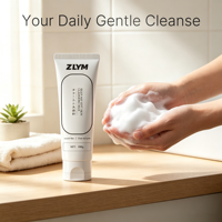 Lait nettoyant aux acides aminés non irritant, hydratant, nettoyant visage, débouche les pores, élimine l'excès de sébum, convient à tous les types de peau, OEM