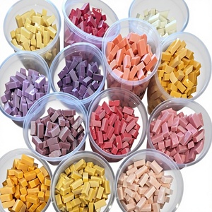 <strong>Crafts</strong> Colorful Pure DIY Chips Artwork Art Smalti Glass Loose <strong>Mosaic</strong> <strong>Tile</strong> - Product Image 1