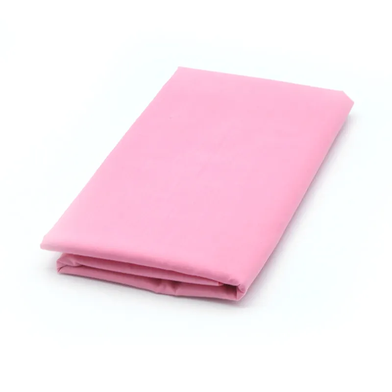 Umwelt freundliche flache Tasche aus 100% Polyester-Vlies aus einfachem Twill für Unterwäsche/Tasche/Mantel