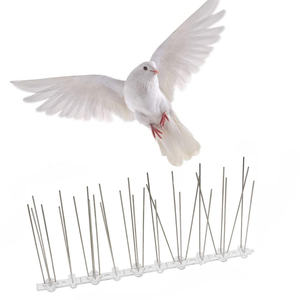 Pointes anti-oiseau en acier inoxydable blanc, vente directe en usine - Product Image 4