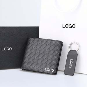 Regalos Corporativos de Lujo, Juego de Artículos de Cartera <span class=keywords><strong>para</strong></span> Hombre, Regalos Promocionales, Llavero, Juego de Regalos - Product Image 6