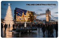 Remolque con Pantalla LED EF16, Remolque Publicitario Móvil con Elevación Hidráulica para Eventos Publicitarios al Aire Libre, Ferias Comerciales, Campañas de Marca