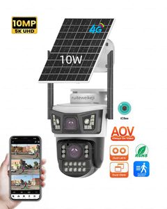 Icess 10MP HD Aov 4G Sim Thẻ Năng Lượng Mặt Trời Bảng Điều Khiển Máy Ảnh Ngoài Trời IP PIR Âm Thanh CCTV An Ninh Không Dây Giám Sát Máy Ảnh - Product Image 4