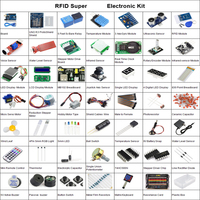 Kit de démarrage original pour Uno R3 avec tutoriel détaillé à des fins éducatives en électronique