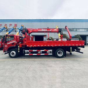 Grue de camion Dongfeng 4*2 entièrement hydraulique 8 tonnes à flèche télescopique 5 sections - Product Image 6