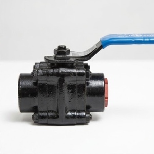 Válvula de Bola Industrial de Acero al Carbono A105, Válvula de Aislamiento Manual de Tres Piezas de Alta Presión - Product Image 1