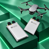 Sel Baterai Solid State YJ Power 340Wh/kg 40000mAh 3.7V 5C Ultra Ringan 425g untuk Paket Drone Kecil dan Sensor EVTOL