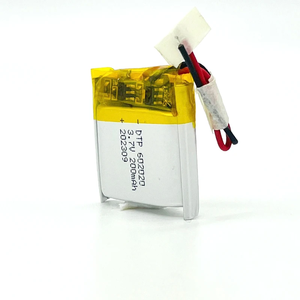 מפעל oem זעיר-מוצק סוללה ליתיום פולימר 602020 <span class=keywords><strong>602025</strong></span> נטענת מוסמך <span class=keywords><strong>200Mah</strong></span> 500-1000 מחזור חיים- - Product Image 5