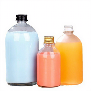 Bouteilles en verre sodocalcique de qualité alimentaire pour thé au lait, café infusé à froid, pots hermétiques pour jus de fruits, <span class=keywords><strong>vin</strong></span>, Baijiu et <span class=keywords><strong>saumure</strong></span> – Vente en gros - Product Image 5