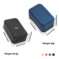 Prix bas Mini GPS Tracker G68 jetable 4G USB Type C charge application mobile gratuite pour colis Express Beidou Glonass Silicone