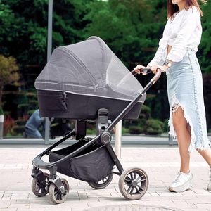 Moustiquaire universelle respirante pour poussette, 73x34 Cm, avec bande élastique, housse de protection pour siège de voiture pour bébé - Product Image 6