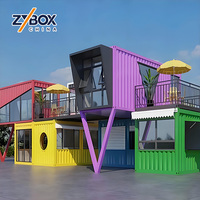 Unité Modulaire Préfabriquée Extensible 20ft x 10ft pour Magasin de Proximité, Kiosque, Bar – Contemporaine et Mobile pour Complexes Hôteliers et Sites de Camping