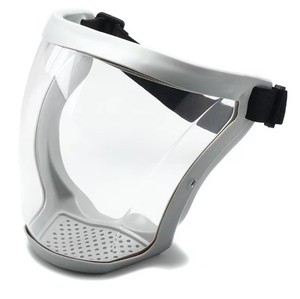 Mascarilla facial reutilizable de plástico, protector facial antiniebla para protección, mascarilla de seguridad HD transparente, PPE, venta al por mayor - Product Image 2