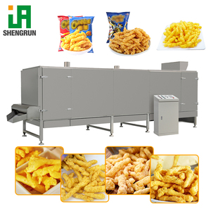 Ligne de production de bâtonnets de maïs <span class=keywords><strong>Cheetos</strong></span> moulés, cuissables et fritables, avec extrusion stable et faible taux de bris, pour snacks de magasin de proximité - Product Image 2