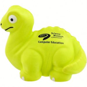 Pelota Antiestrés Promocional de PU con Forma de Dinosaurio y Logotipo Personalizado - Product Image 5