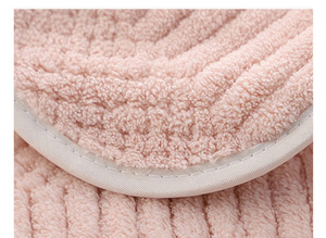 Wholesale <b>Large</b> Adult Soft Coral Fleece 21-Strand Square Bath <b>Towel</b> Quick-Drying Absorbent Pineapple Cotton 70x140cm Home - Product Image 3