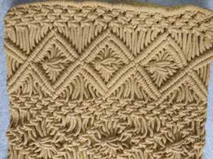 Bolso de Mano Tejido a Crochet, Estilo Bohemio para Mujer, con Patrón Geométrico, Correa Única, Casual, para Playa o Viaje, Parte Superior Abierta, Color Amarillo - Product Image 2