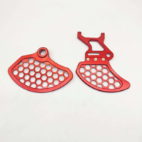 Protection de disques de frein avant et arrière en aluminium CNC alvéolé KOTORQ pour moto électrique tout-terrain Sur-Ron Light Bee X/S