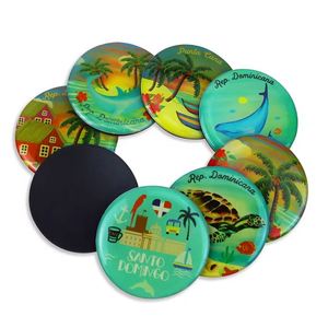 Pegatinas 3D con Efecto Domo Epoxi Multicapa, Recuerdo de Viaje de Japón, Imán para Refrigerador Personalizado de Alta Calidad - Product Image 1