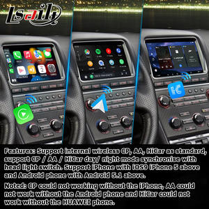 Lsailt Qualcomm base 8 + 128GB CP AA caja de interfaz Android para Nissan 2010 R35 2016-con auto inalámbrico <span class=keywords><strong>YTB</strong></span> lsailt - Product Image 4