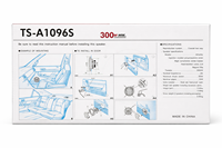 Speaker Mobil Koaksial 2 Arah 4 Inci 300W Sistem Audio Pengganti OEM