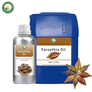 Huile de Forsythia en Gros (Forsythia Suspensa) 100% Pure Distillée à la Vapeur, Fournisseur d'Usine OEM pour l'Aromathérapie et les Soins de la Peau - Product Image 1