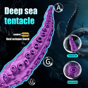 Produk dewasa tentakel gurita Dildo <span class=keywords><strong>Vibrator</strong></span> Juguetes seksual mainan seks wanita masturbator <span class=keywords><strong>Vibrator</strong></span> klitoris untuk wanita - Product Image 2