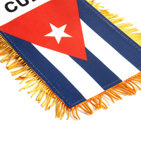 Drapeau cubain 100% Polyester, impression Double face personnalisée, vente en gros