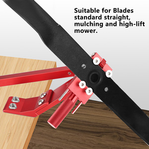 Afilador de Cuchillas para Cortacésped, Ajustable de 15-45 Grados, Manual, para Cuchillas Estándar, Repuestos para Cortacésped - Product Image 3